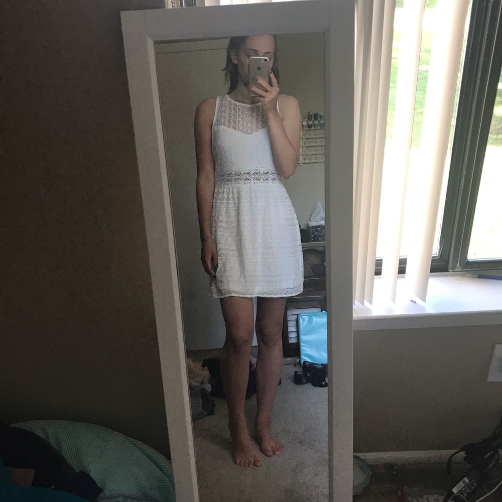 Forever 21 White Lace Dress